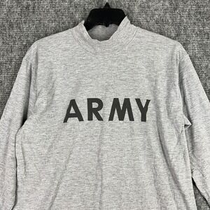 Vintage 90s Army PFU T Shirt Mens L Militray Physical‎ Fitness Uniform Training